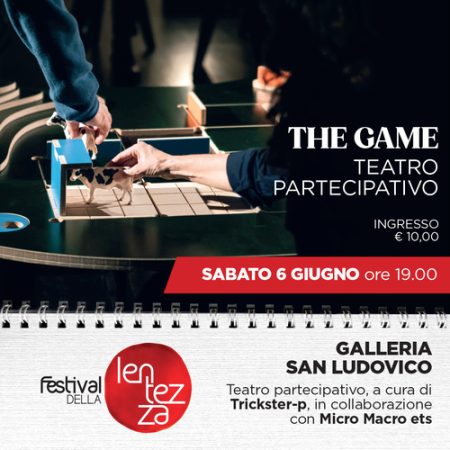 THE GAME - Sabato pomeriggio